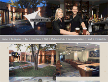 Tablet Screenshot of echucahotel.com.au